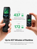 SJCAM 6-Axis Pocket Action Camera 4K30FPS Vlog Camera C400