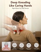SKG H7-Ultra Neck & Shoulder Massager with White Massage Heads