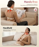 SKG H7-Ultra Neck & Shoulder Massager with White Massage Heads