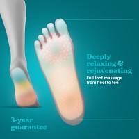 Homedics FM-TS12H 28 Rotating Knots Shiatsu Foot Massager with Heat and Toe-Touch Control