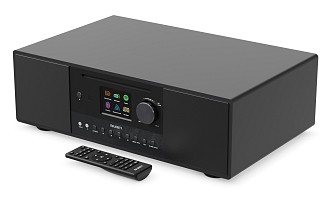 Majority QUADRIGA 2.1 Mini HiFi 120W with 6 Subwoofer, CD Player, Internet Radio, Bluetooth, USB & Optical Input