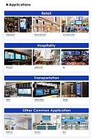 Lenkeng Digital Signage System Player Over Cloud 4K@60Hz APP/USB/Wi-Fi DSS02W