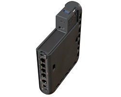 MikroTik Router Wi-Fi 7 hAP be³ Media 5x2.5GbE/PoE In/Matter RBMA53UG-HBEH