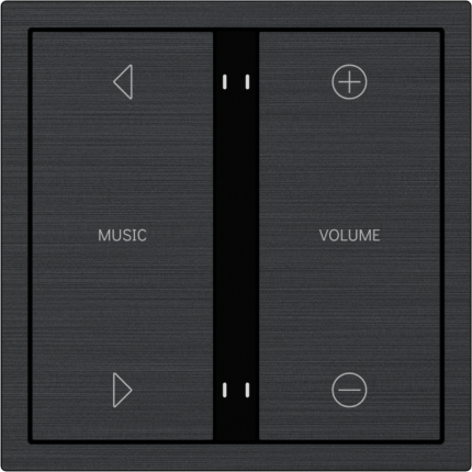 HDL Panel XELENT SERIES Black 4 Buttons (Aluminium)