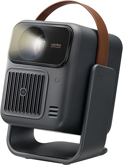 Wanbo Togo Pro Projector 1080P , Google TV,  500 ANSI Lumens, Built-in Battery