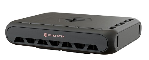 MikroTik Router Wi-Fi 7 hAP be³ Media 5x2.5GbE/PoE In/Matter RBMA53UG-HBEH