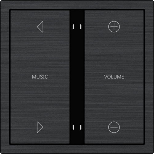 HDL Panel XELENT SERIES Black 4 Buttons (Aluminium)