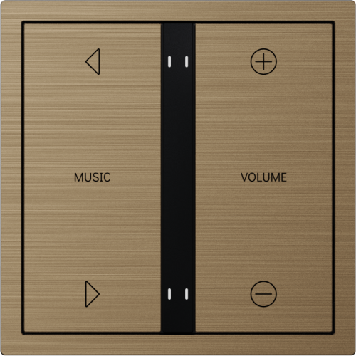 HDL Panel XELENT SERIES Brass 4 Buttons (Aluminium)