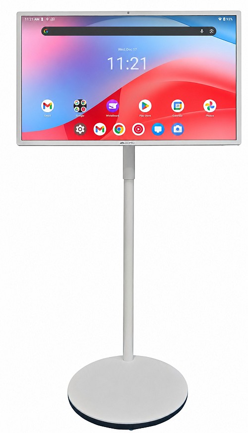 QOMO WanderBoard 32 Interactive Display 4K Android 14 EDLA Portable with Battery, Camera & Speakers QITWB32