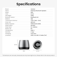 Vention AUDIO Speaker Desktop Bluetooth OMNI 11 Silver
