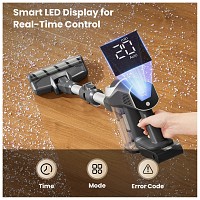 Jimmy Cordless Vacuum Cleaner & MOP JV9 Pro Aqua, 500W, Voltage 25.2V, Maximum run time 60min