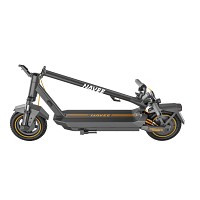 Navee Electric Scooter, 700W, 50km Range, Quadruple Suspension, Dual Electronic Regenerative Braking System, Foldable, Traction Control System, IPX5, 3.6-inch LED Display, GT3