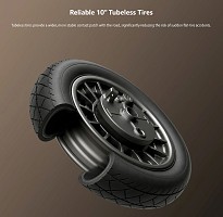 Navee Electric Scooter, 800W, 45km Range, Dual Braking System, Foldable, Traction Control System, IPX5, 4 Inch Display, V45i