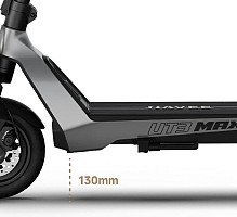 Navee Electric Scooter, 1638W, 90km Range, Hydraulic & Spring Dual Suspension, Dual Disc Brakes + EABS System, Foldable, Traction Control System, IPX6, 3.5-inch LED Display, UT3 Max.