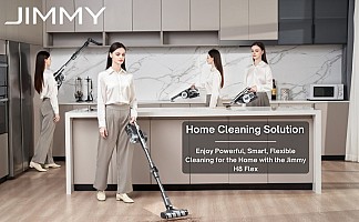Jimmy Cordless Vacuum Cleaner  H8 Flex, 550W, Voltage 25.2V, Maximum run time 65min