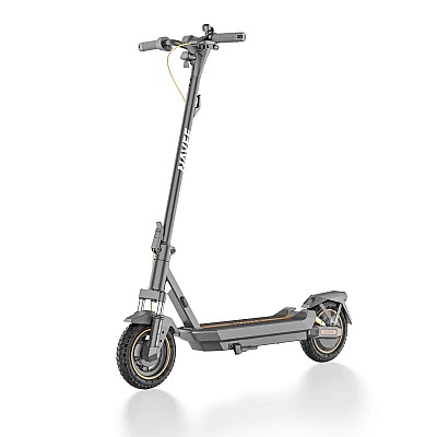 Navee Electric Scooter, 1000W, 75km Range, Quadruple Suspension, Dual Electronic Regenerative Braking System, Foldable, Traction Control System, IPX5, 3.6-inch LED Display, GT3 Max
