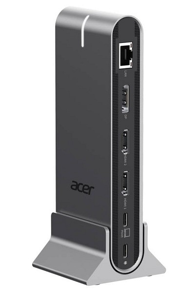 Acer USB-C Hub Docking Station 15-in-1 2xHDMI/DP/4xUSB/USB-C/RJ45/AUDIO/PD100W
