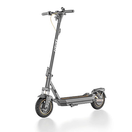 Navee Electric Scooter, 1000W, 75km Range, Quadruple Suspension, Dual Electronic Regenerative Braking System, Foldable, Traction Control System, IPX5, 3.6-inch LED Display, GT3 Max