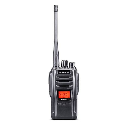 Midland G13 Pro PMR Radio with Long Lasting 40 Hr Battery (single)