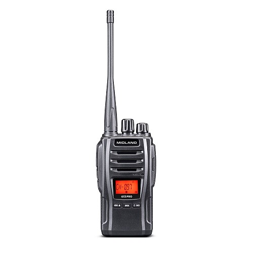 Midland G13 Pro PMR Radio with Long Lasting 40 Hr Battery (single)